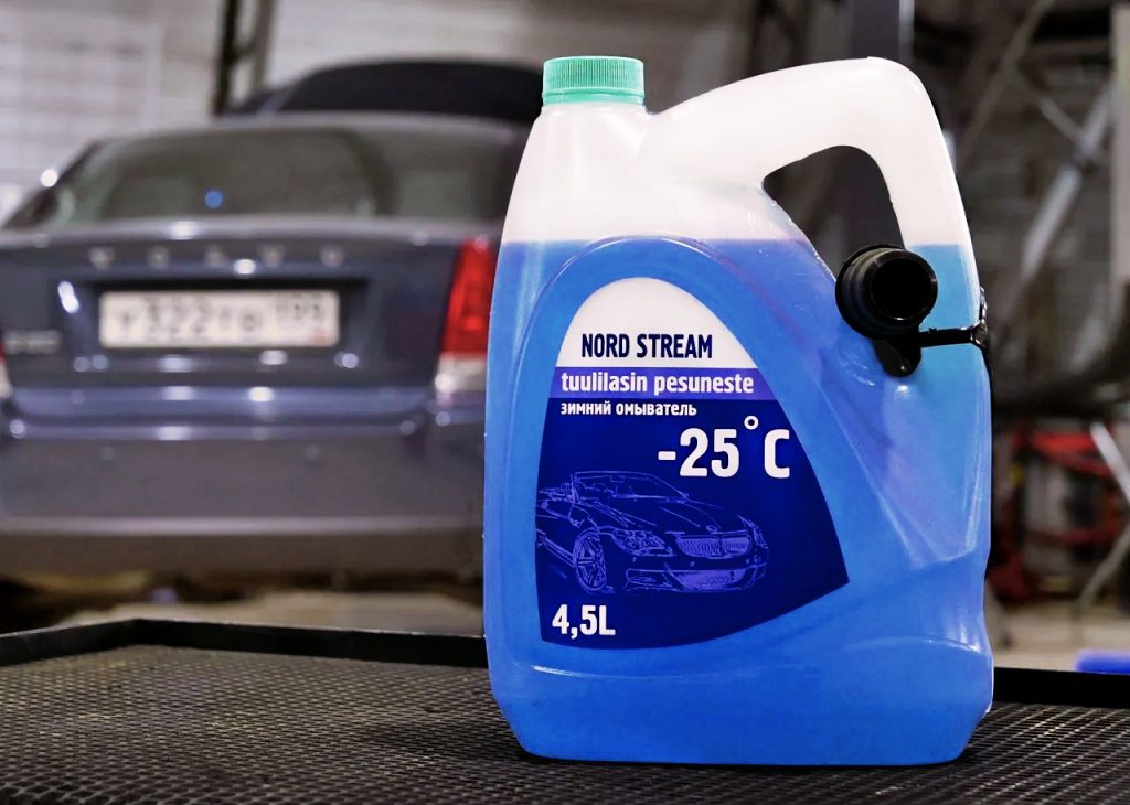 Зимняя омывающая жидкость